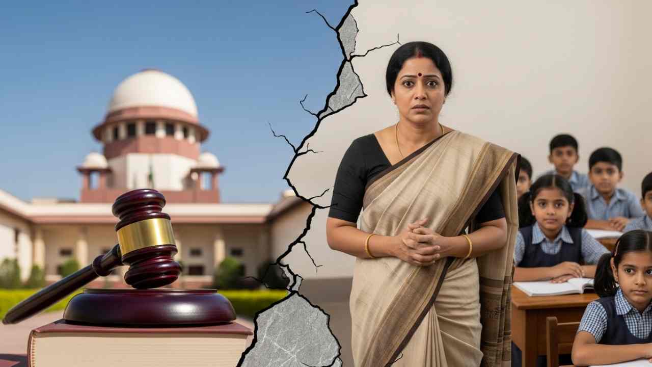 Supreme Court Of India And Teacher In A Class