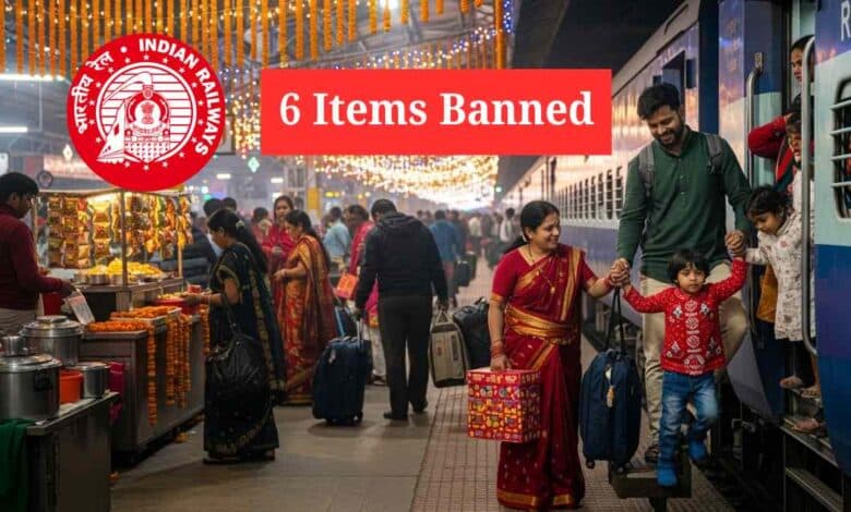 These 6 Items Are Banned By Indian Railways En