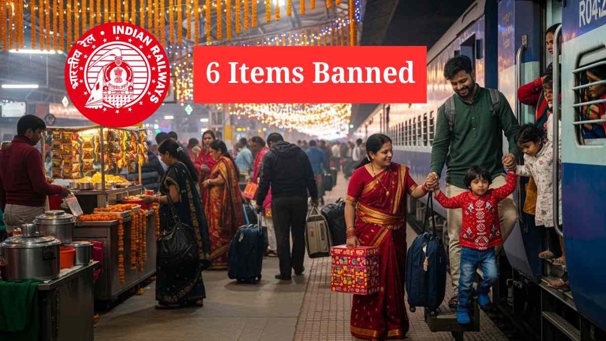 These 6 Items Are Banned By Indian Railways En