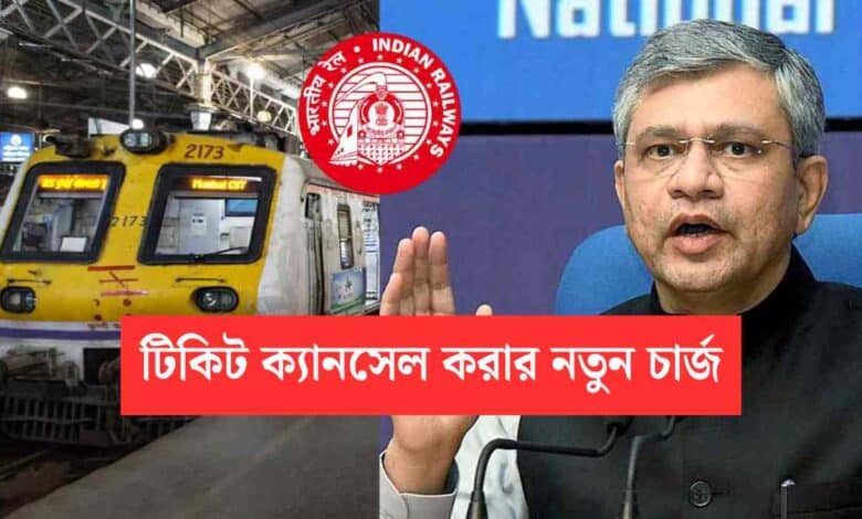 Train Ticket Cancel Charges