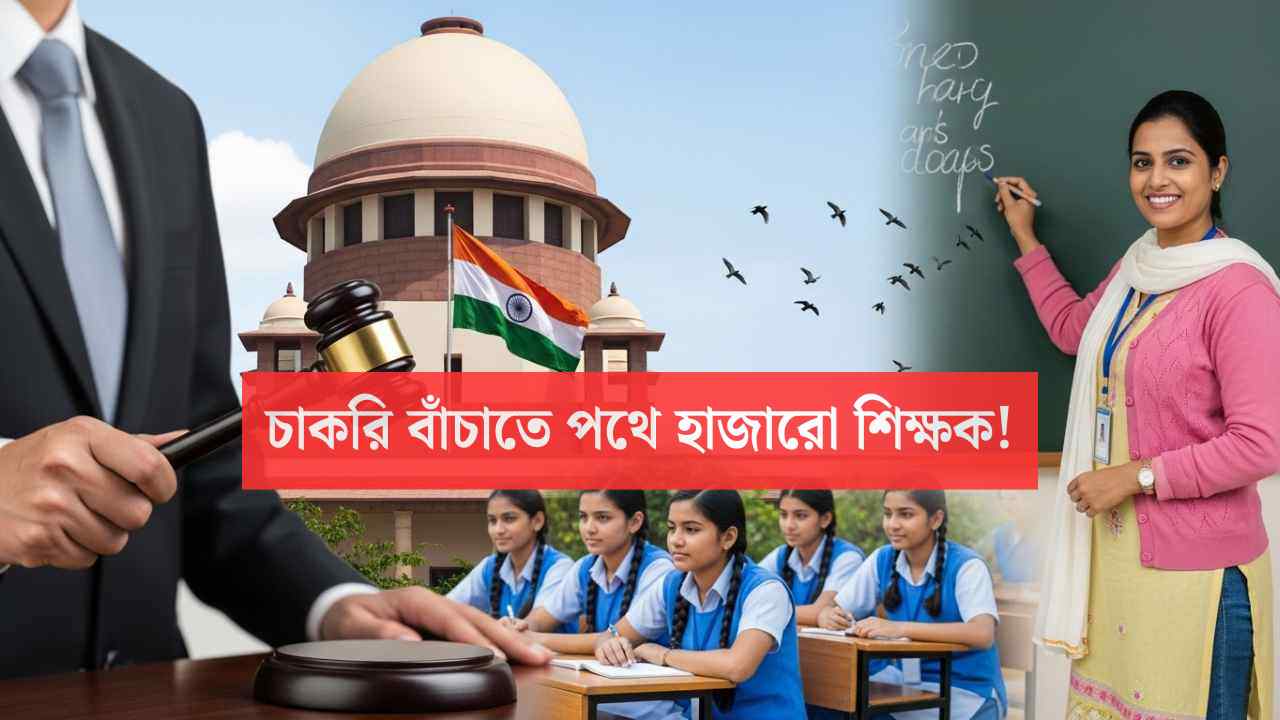 West Bengal Teachers Protest Against Tet Mandatory