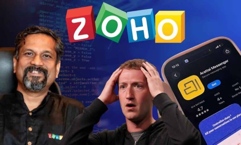 Zoho Owner Mark Zuckerberg Arrattai App
