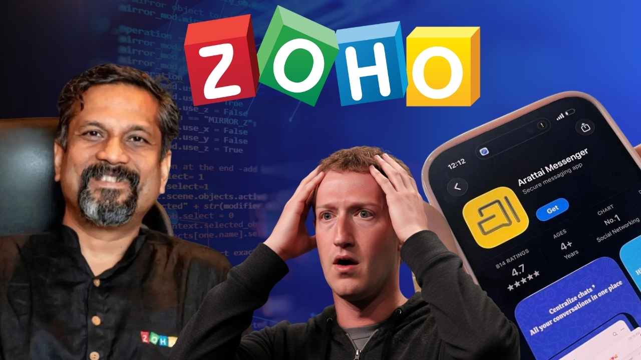 Zoho Owner Mark Zuckerberg Arrattai App