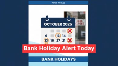 Bank Holidays October