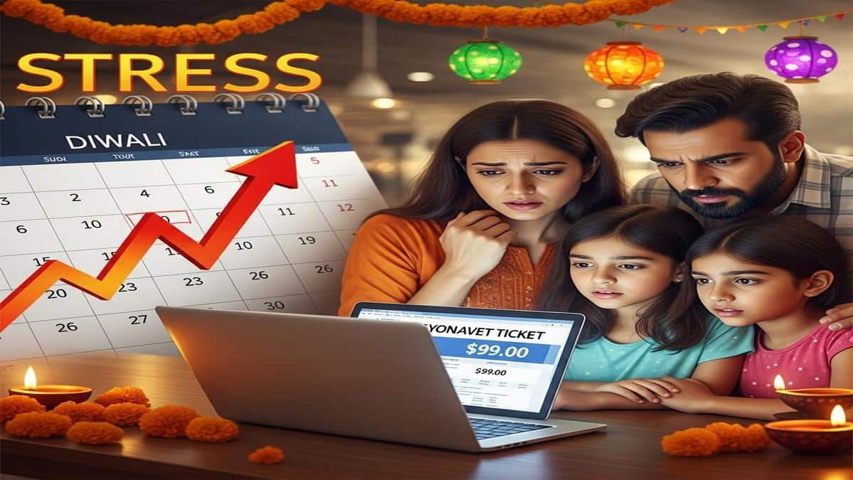 Diwali flight prices