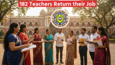182 Teachers Return Their Job