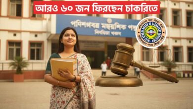 আরও ৬০ জন ফিরছেন চাকরিতে