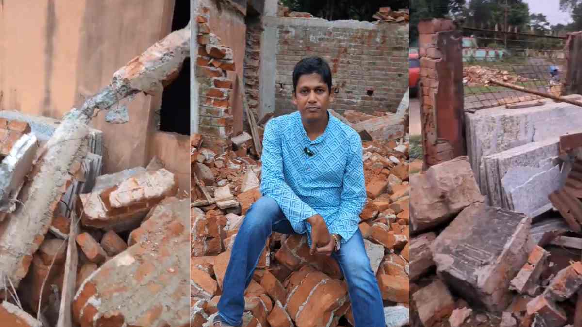 Bhaskar Ghosh Faces Rulers Wrath Bulldozer Razes En