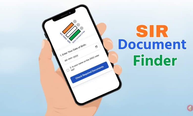 Sir Document Finder Tool