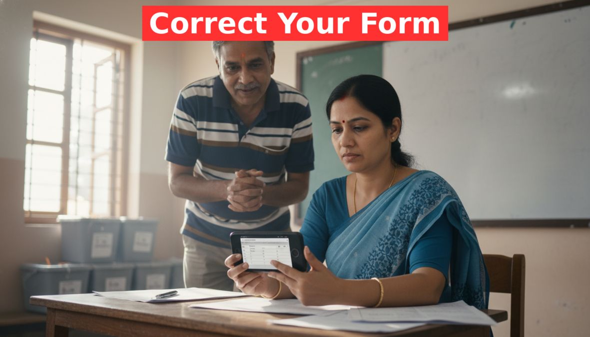SIR Form Correction