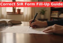 SIR Form Fill Up