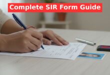 SIR Form Fill Up