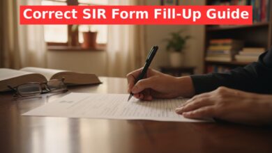 SIR Form Fill Up