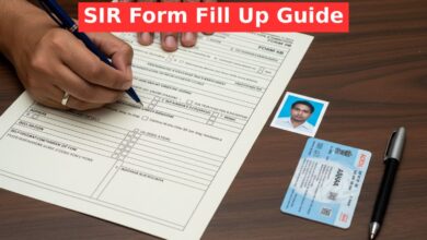 SIR Form Fill Up