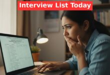 SLST Interview List