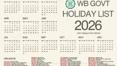 Wb Govt Holiday List 2026