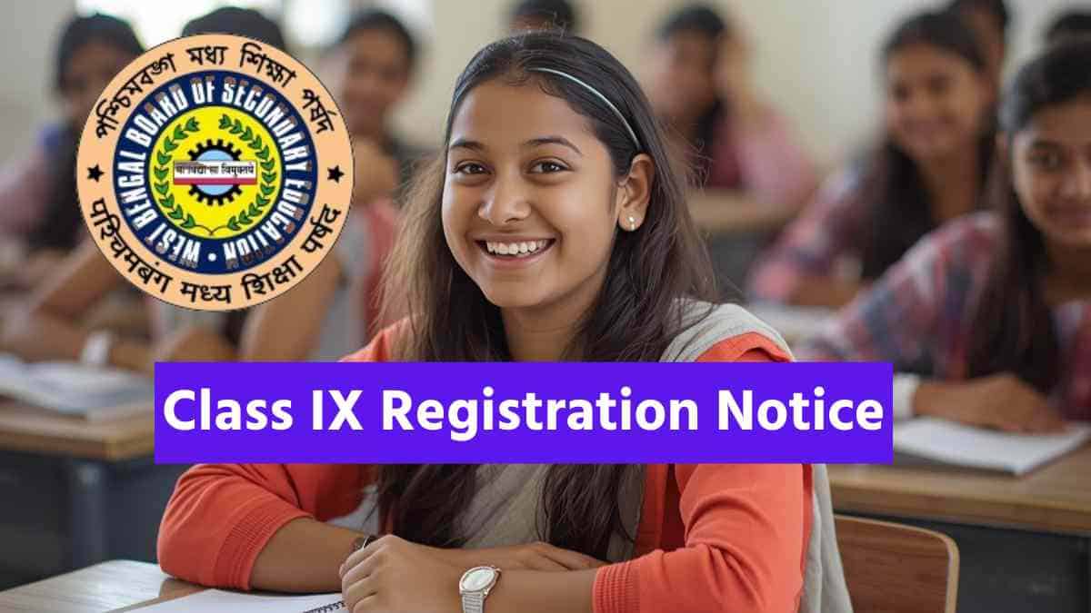 Wbbse Class Ix Registration En