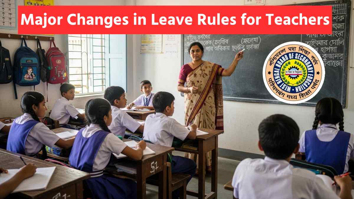 Wbbse New Leave Rules En