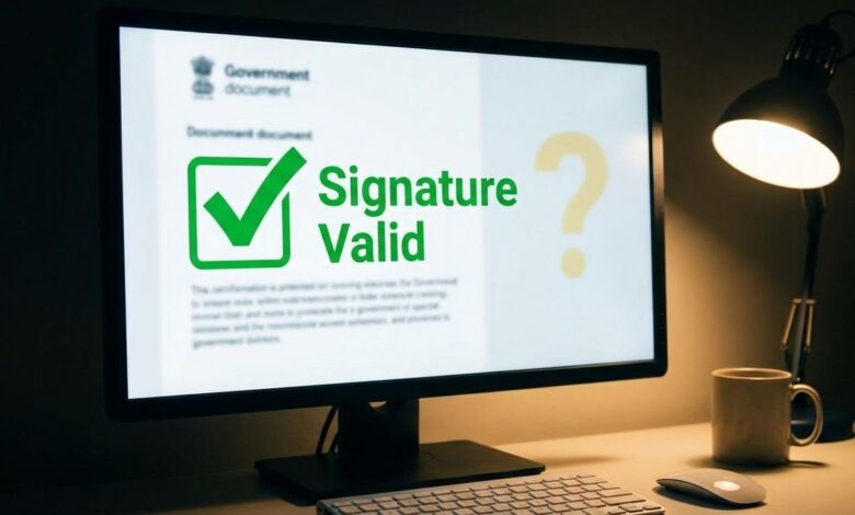 Digital Signature Validation
