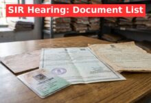 SIR Hearing Documents