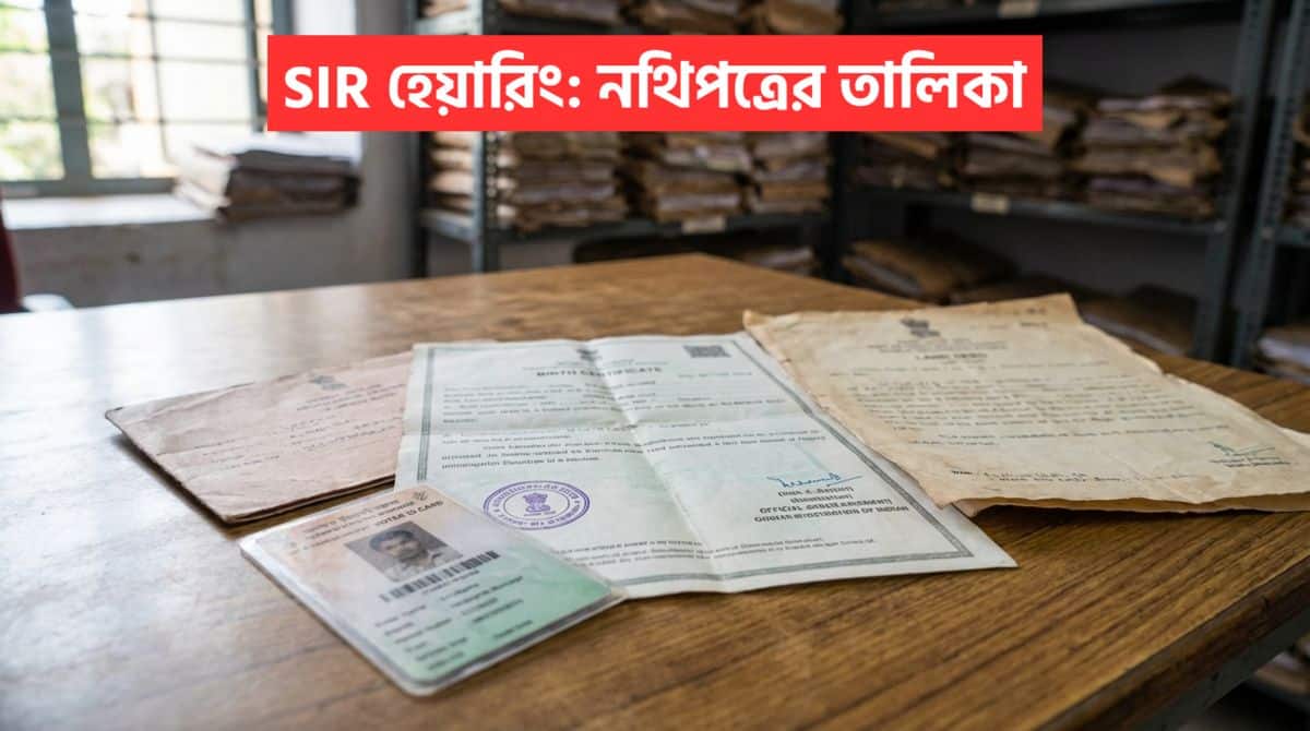 SIR Hearing Documents