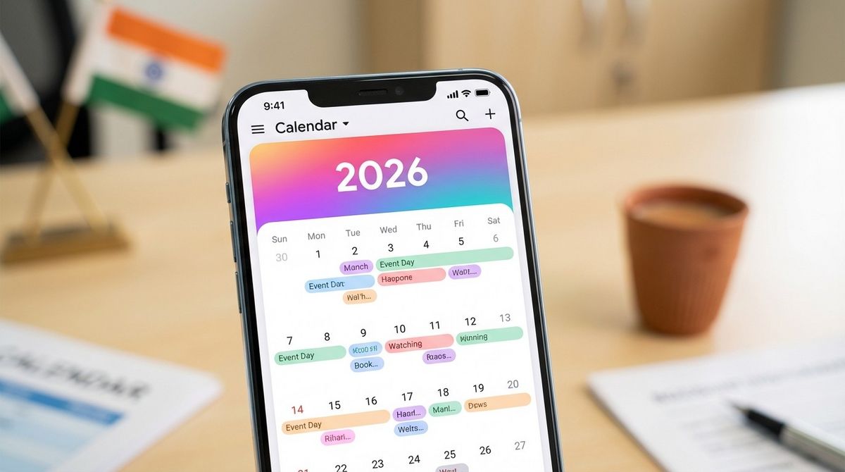 WB Holiday Calendar App
