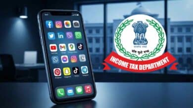 Mobile And Income Tax Department Logo