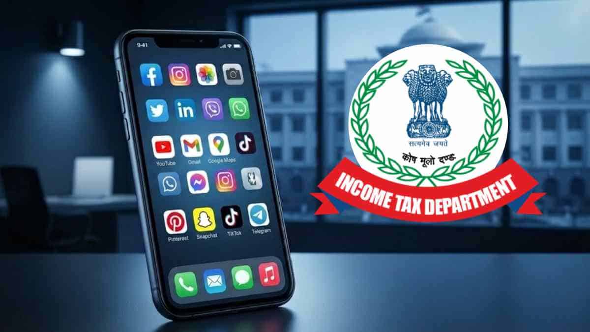Mobile And Income Tax Department Logo