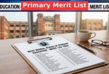 Primary Merit List