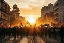 Protest March Movement