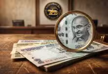 100 And 500 Rupees Notes Indian Money Rbi