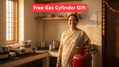 Free LPG Cylinders