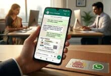 Download Aadhaar Whatsapp