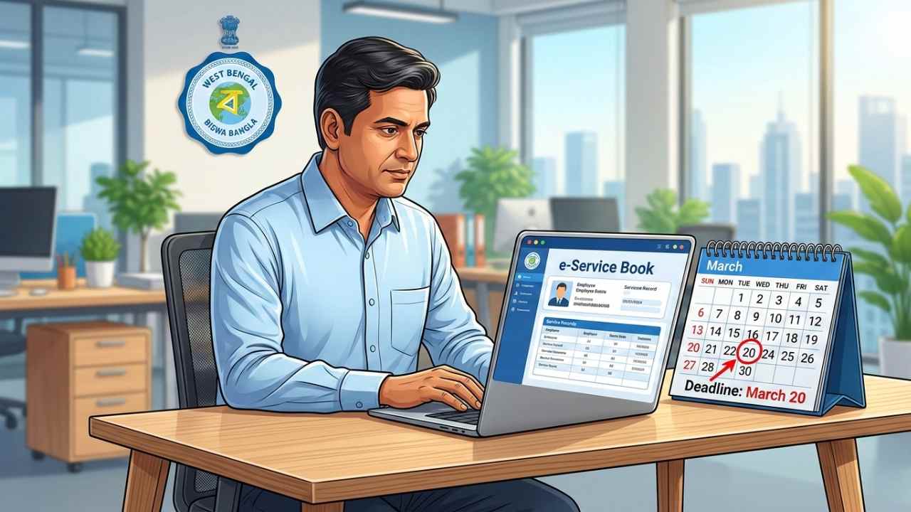 E Service Book Update West Bengal