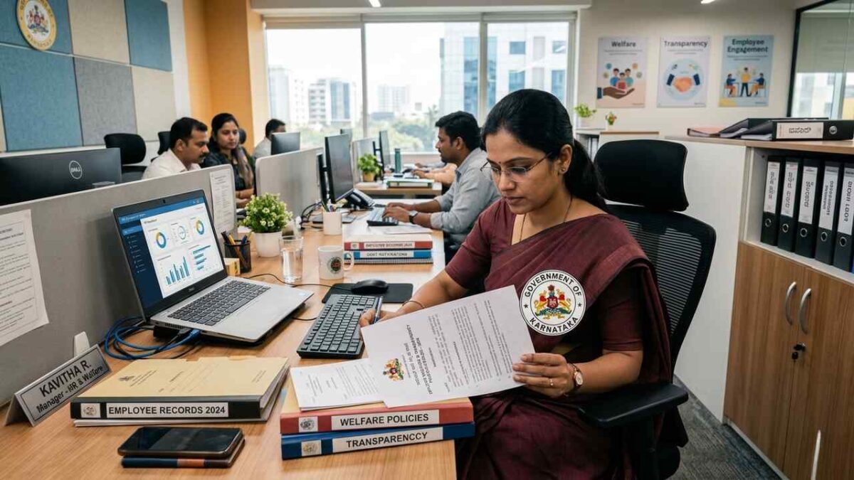 Woman At Work Karnataka Govt