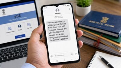 WBIFMS E Service Book SMS