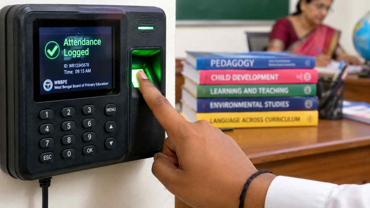 Biometric Attendance WBBPE: ডি.এল.এড কলেজগুলির জন্য বায়োমেট্রিক উপস্থিতি বাধ্যতামূলক করল পর্ষদ 1 Biometric Attendance WBBPE