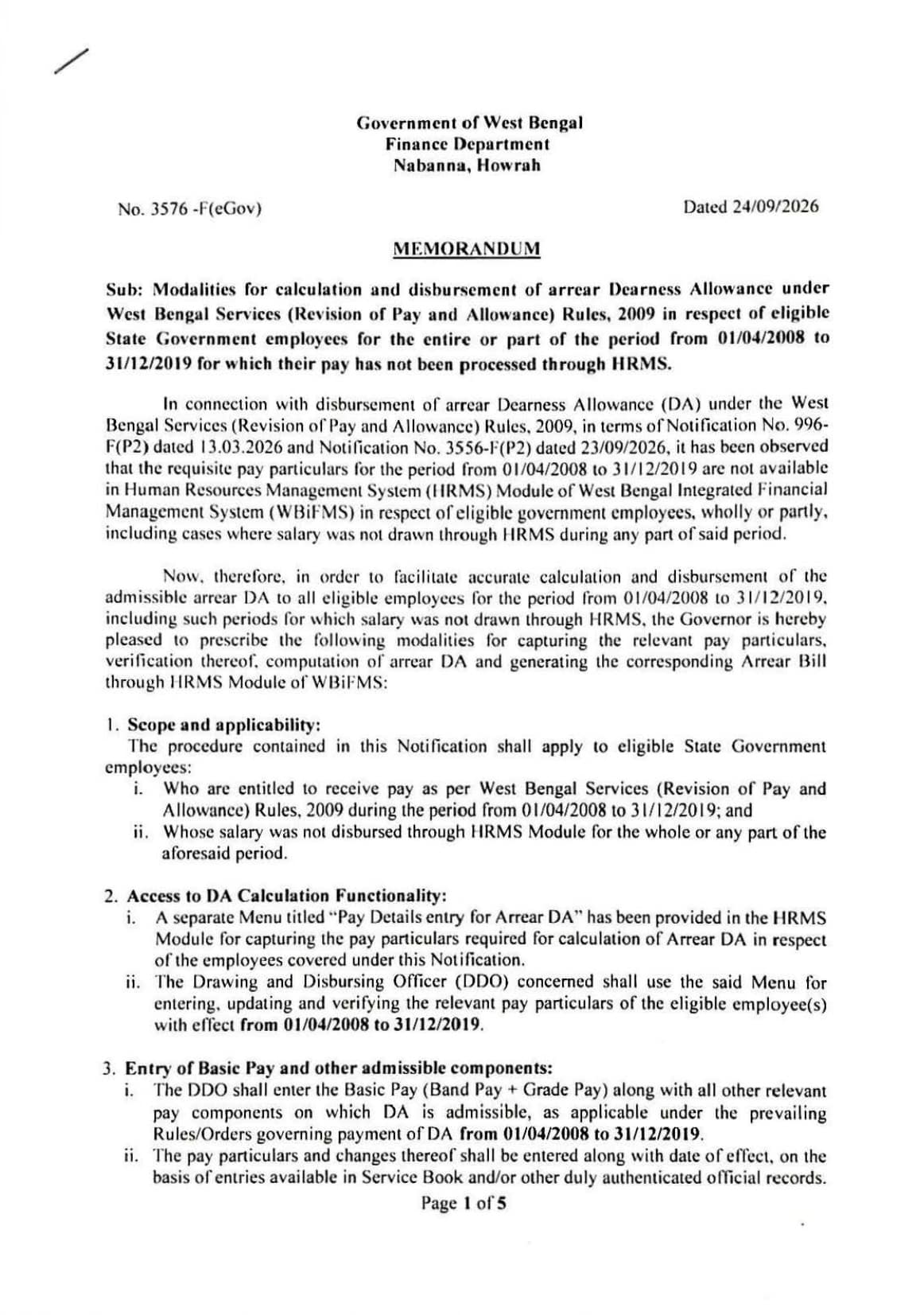 Government Order